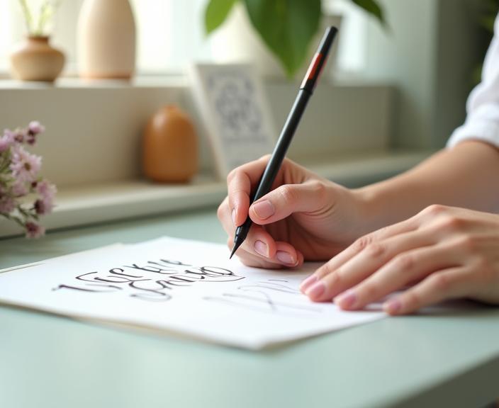 Arteterapia mindfulness kaligrafia