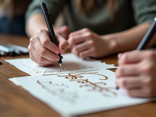 Začiatočnícky workshop kaligrafia VelvetQuill